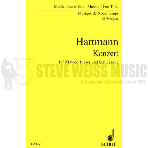 Hartmann-Konzert(S)-P/X/M/B/V/3T-Wind Ens./PN/CEL