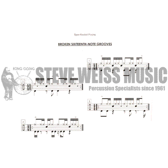 Hessler/Famularo-Open Handed Playing vol. 1 (CD)