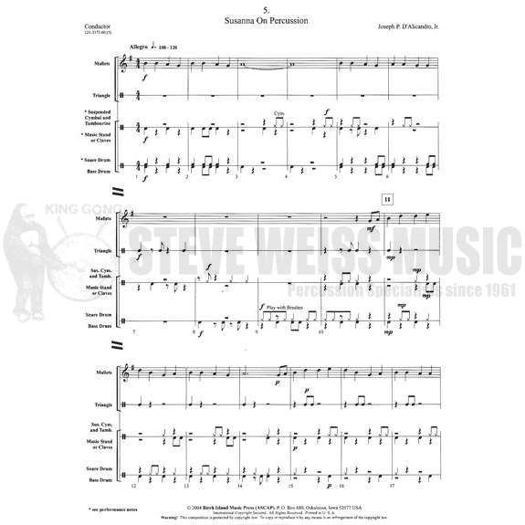 Hilliard/D'Alicandro-Percussion Time (complete set)-Mall.  inst./P