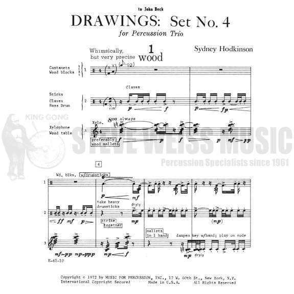 Hodkinson-Drawings Set #4-P/B/X