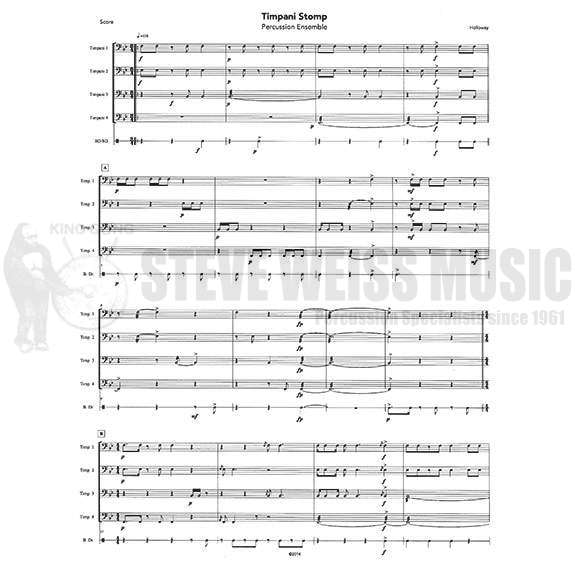 Holloway-Timpani Stomp (SP)-4T/P