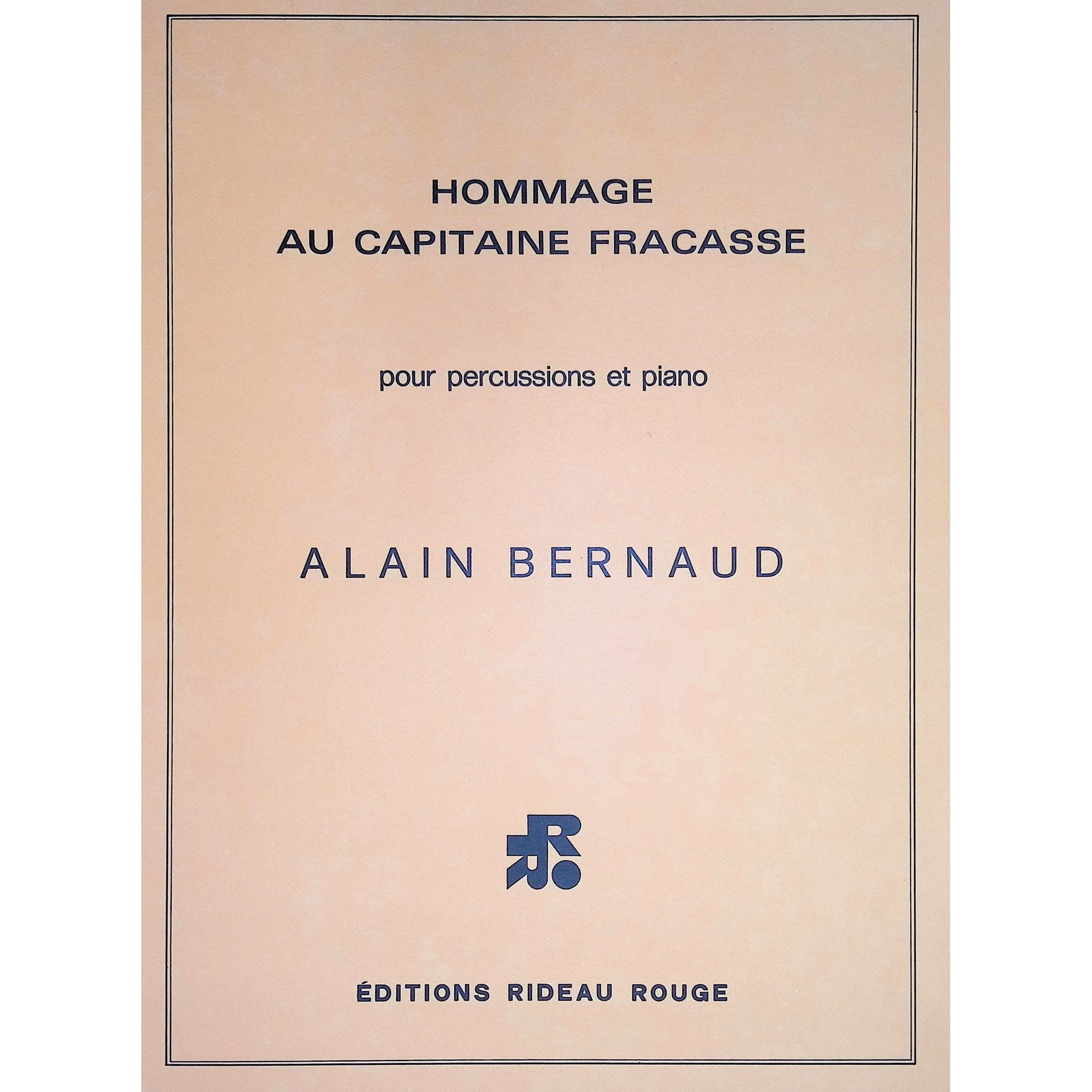 Hommage Au Capitaine Fracass by Alain Bernaud