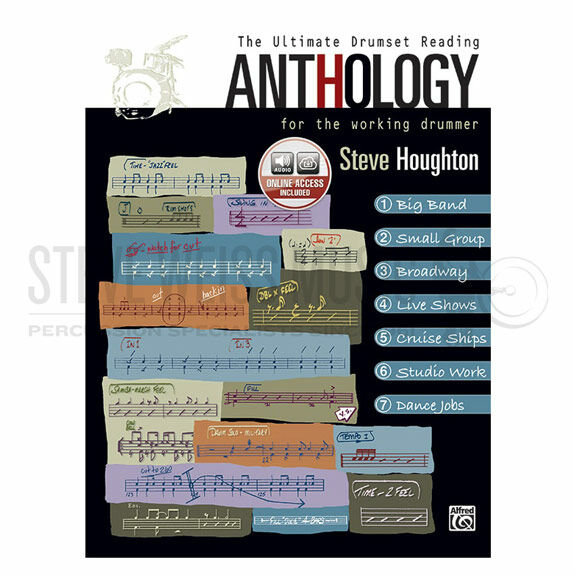 Houghton-Ultimate Drumset Reading Anthology (Online Audio Access Included)