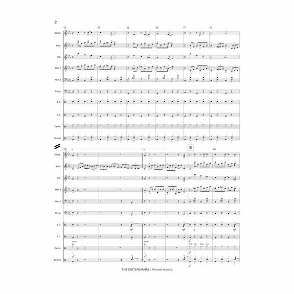 Huestis-Cat’s Pajamas, The (SP)-B/V/X/2M/4T/P