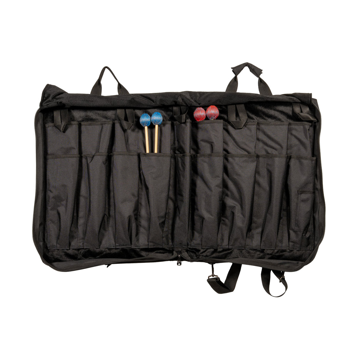 Humes & Berg Mallet Bag - XL Pro (TX8006) Open with Mallets