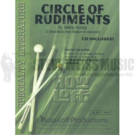 Hurley-Circle of Rudiments-Marching Percussion