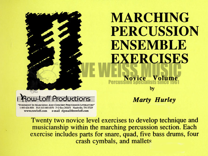 Hurley-Marching Perc. Ens. Ex. Novice (CD)