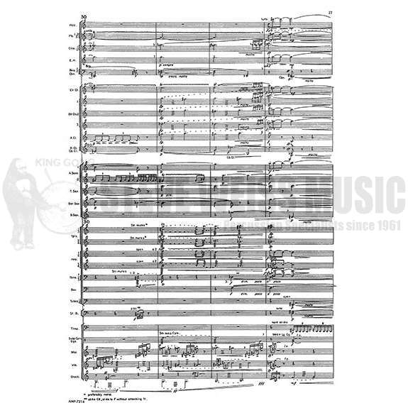 Husa-Concerto/Perc/Wind Ens (SP) -P/3T/V/M/X/2B/2C-Wind Ensemble