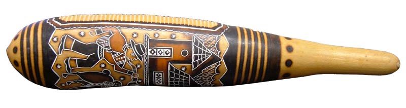 Iat Gourd Combination - Huiro, Maraca (0798G)