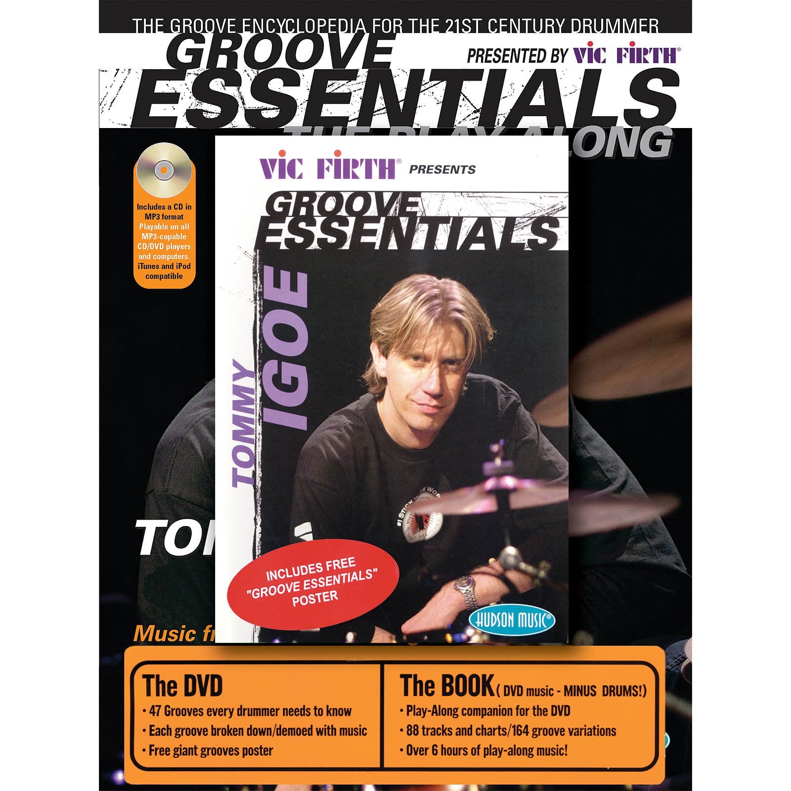 その他 Group Groove SUMMER06 CD&DVD Igoe-Groove Essentials (Book/DVD Set) | Steve Weiss Music