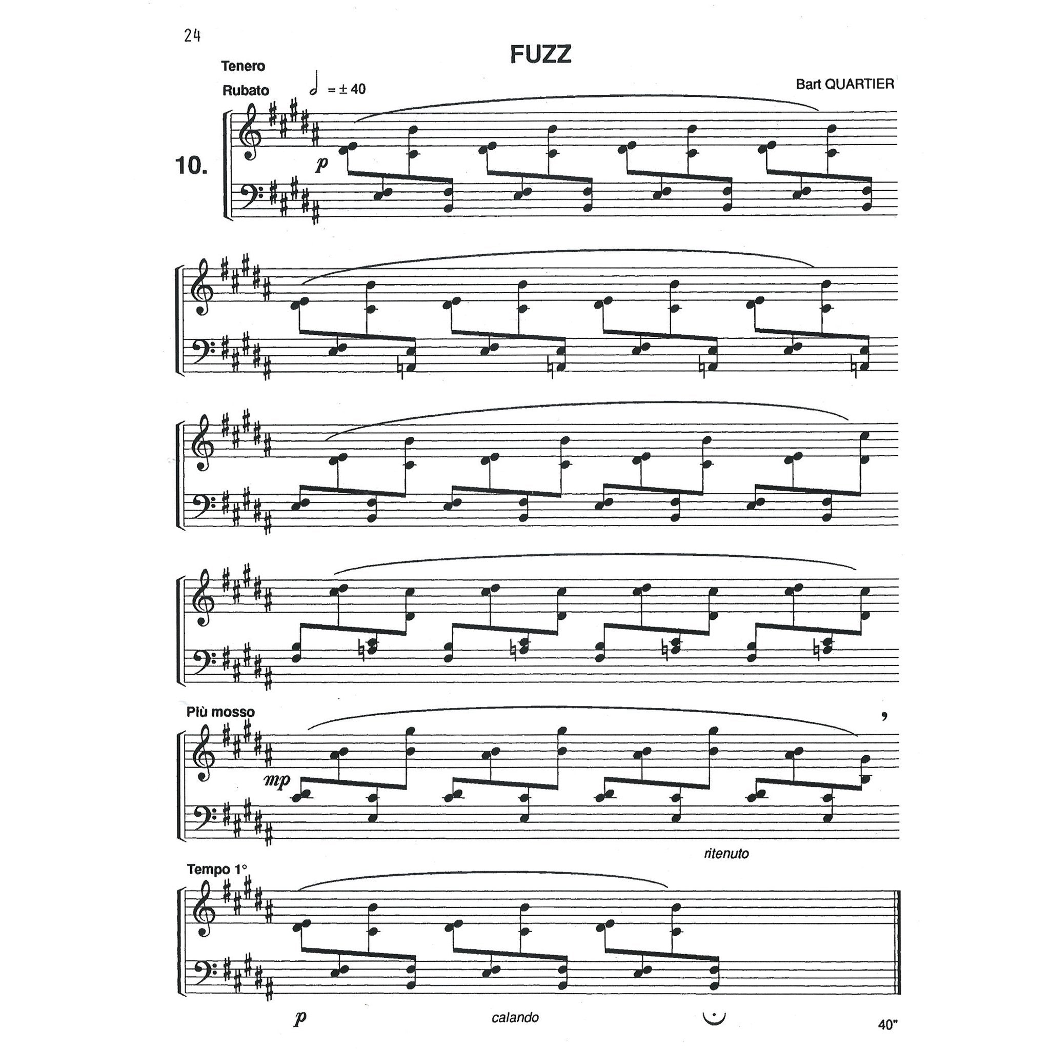 Image 20 Childrens Songs for Marimba by Bart Quartier Sample