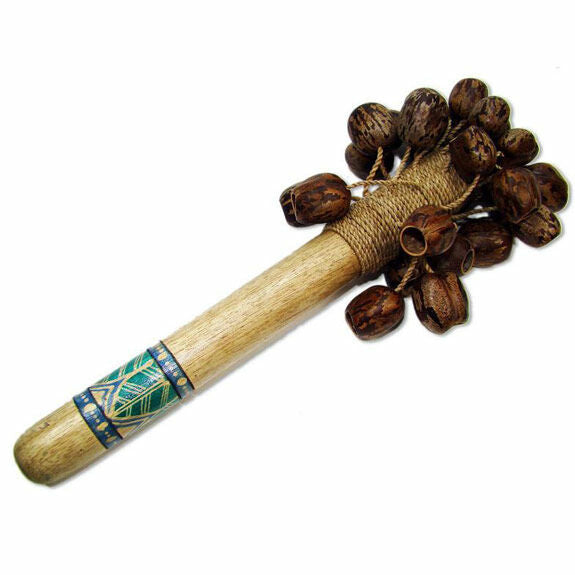 Indonesian Fruit Rind Nut Shaker | Steve Weiss Music