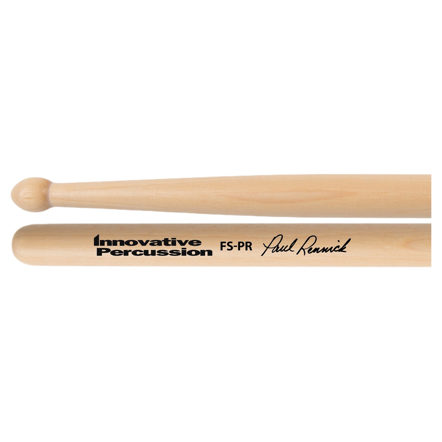Innovative Fs-Pr marching snare sticks paul rennick signature both ends