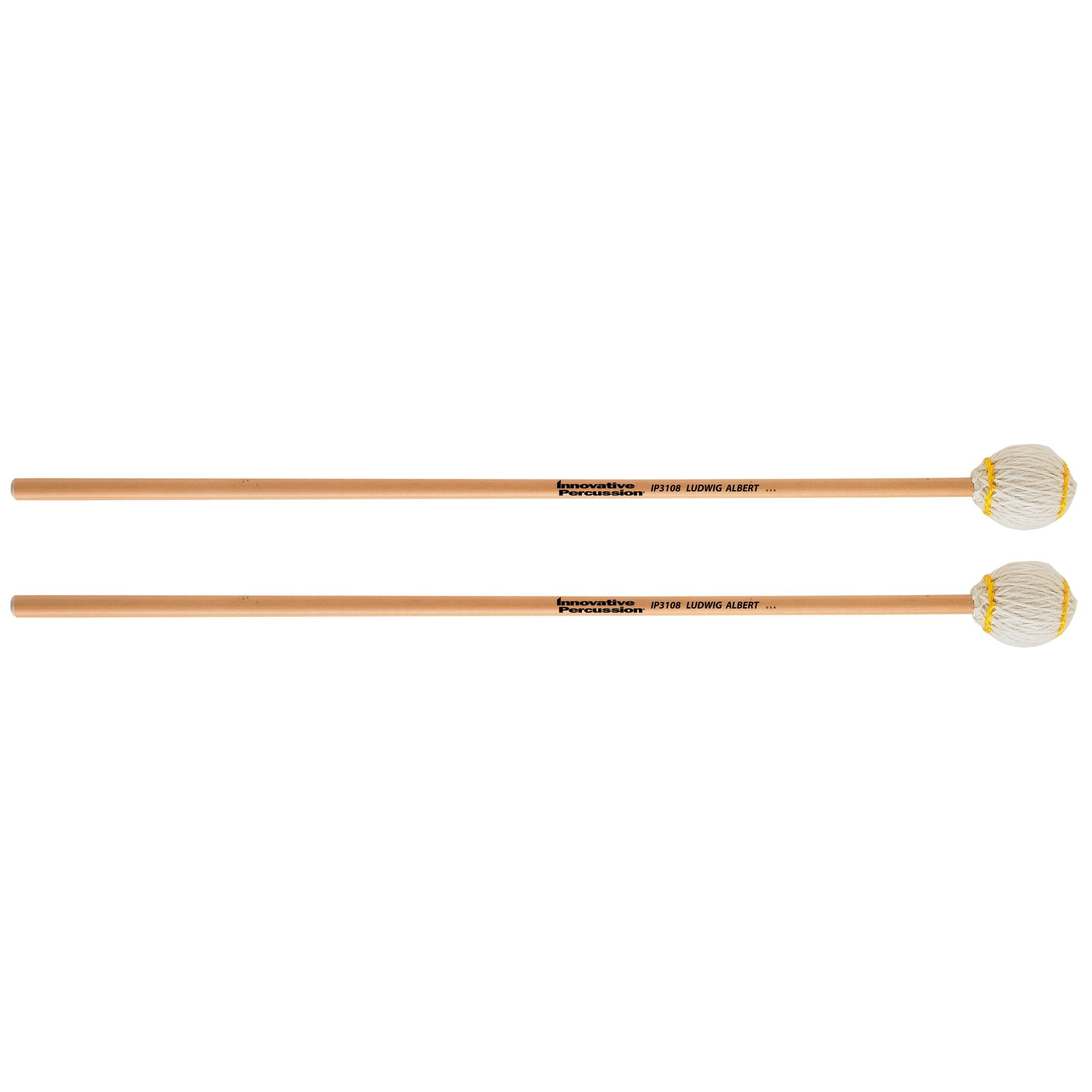 Innovative Ludwig Albert IP3108 Extra Hard Rattan Marimba Mallets