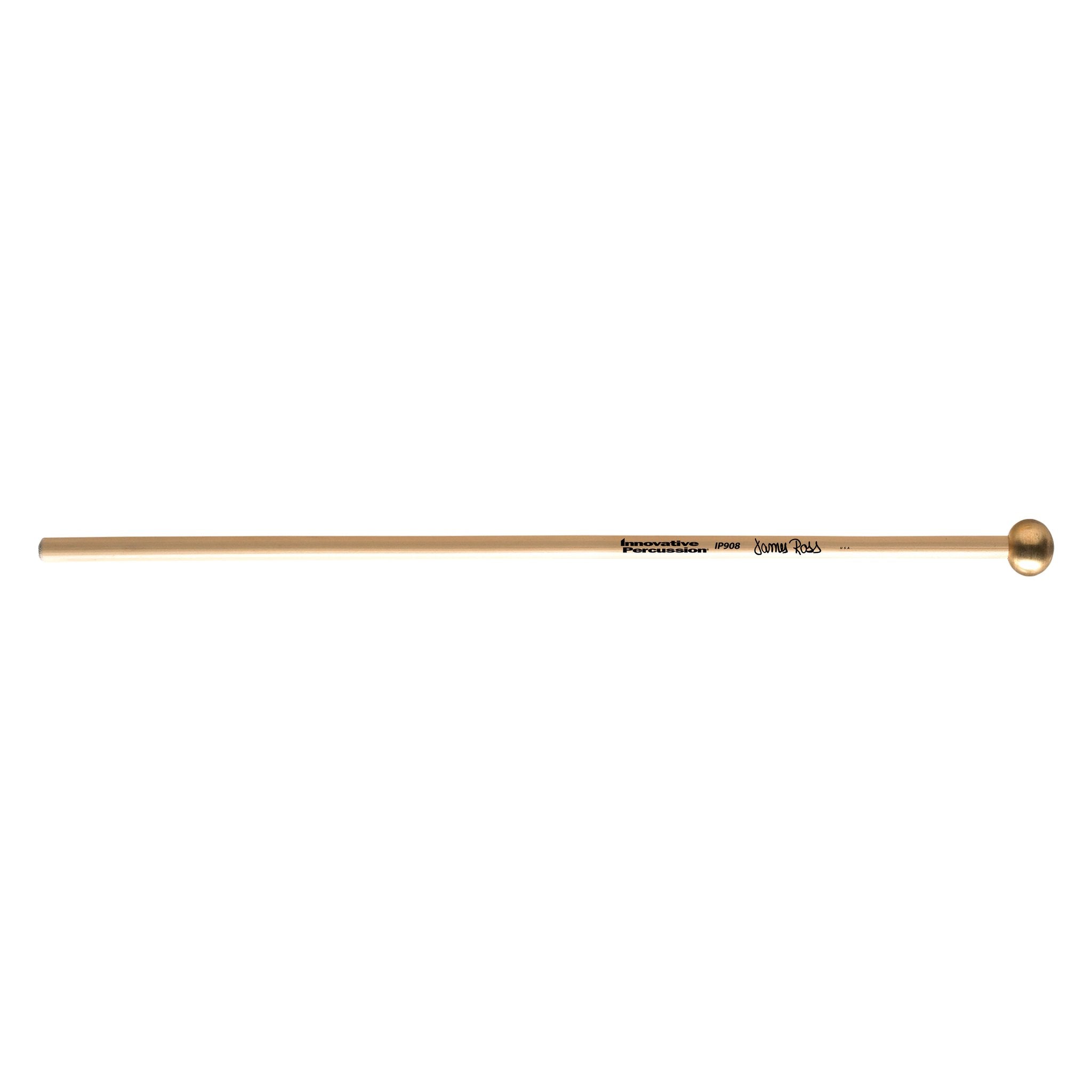 Innovative Percussion James Ross IP908 Medium Brass Bell Mallets