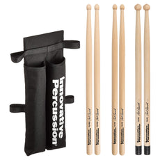 Innovative Percussion Paul Rennick Marching Stick Pack with SB2 Stick Bag