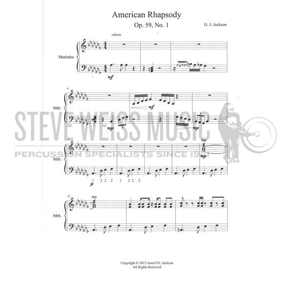 Jackson - American Rhapsody Op. 59, No. 1-M