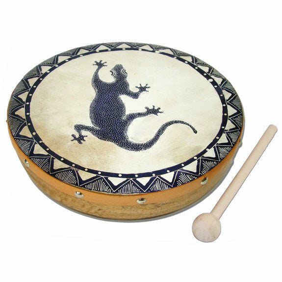 Jamtown Gecko Frame Drum