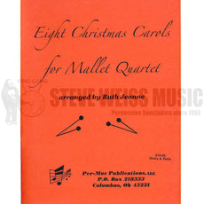 Jeanne (arr.)-Eight Christmas Carols for Mallet Quartet (SP)-4mall.