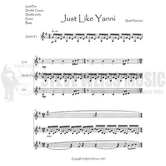 Johnson, S.-Just Like Yanni (SP)-P/GTR/BGTR