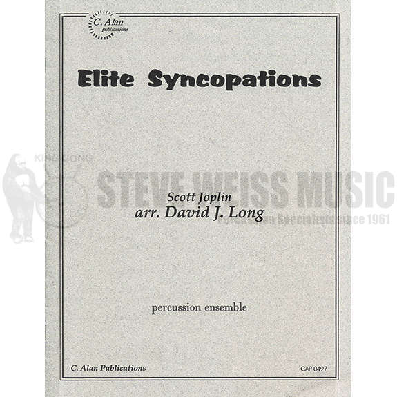 Joplin-Elite Syncopations arr. Long (SP)-2B/2X/3M/BM/P