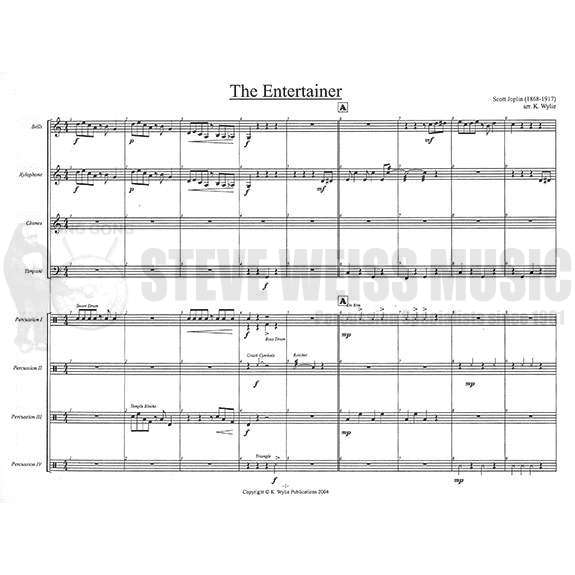 Joplin-Entertainer, The arr. Wylie (SP)-B/C/X/2T/P
