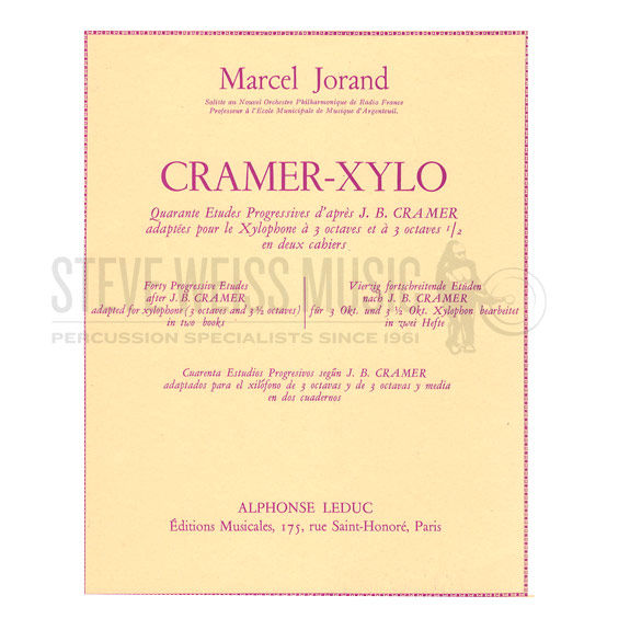 Jorand-40 Progressive Etudes/Cramer 2
