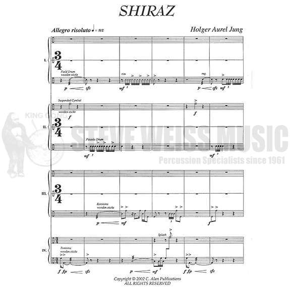 Jung-Shiraz (SP)-B/Cro./opt. tuned cowbells/P