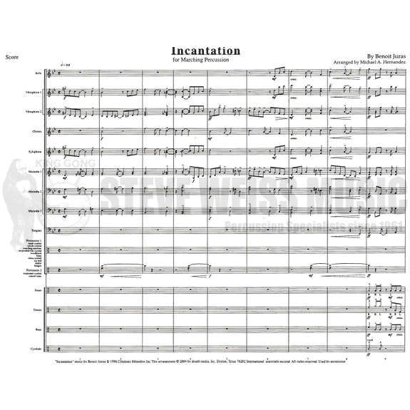 Jutras-Incantation B/2V/C/X/2M/4T/P SP