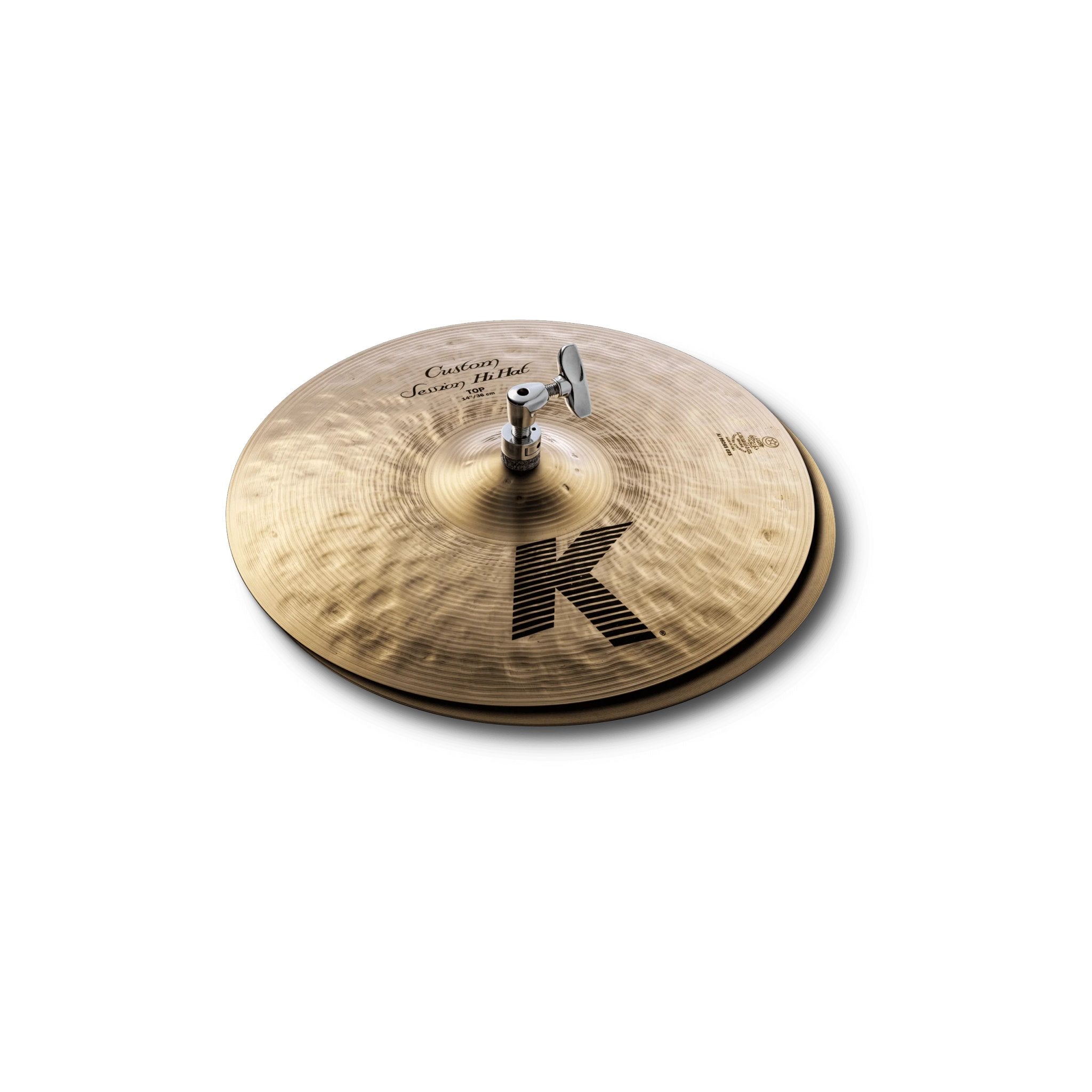 Zildjian 14" K Custom Session Hi-Hat Cymbals K0993
