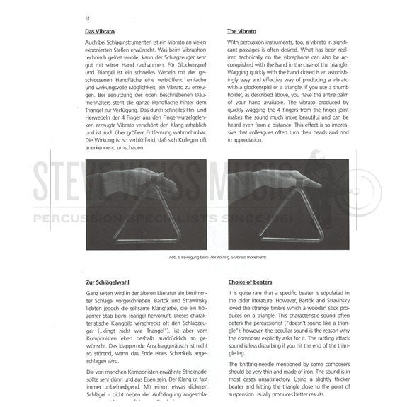 Karger-Orchestral Practice for Triangle & Tambourine