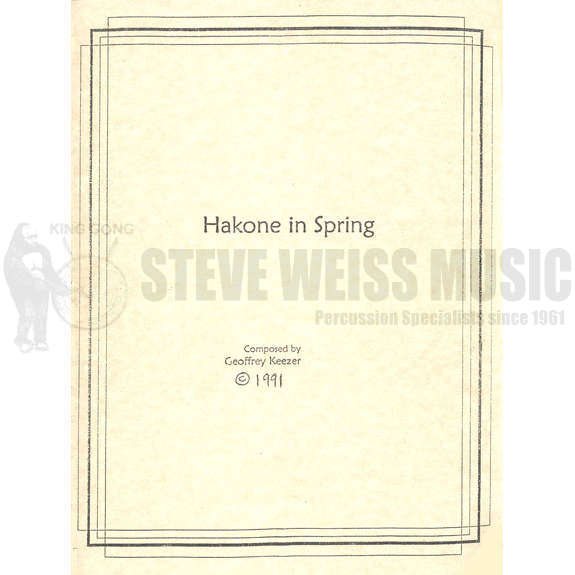 Keezer-Hakone in Spring (SP)-B/V/X/4M/FL