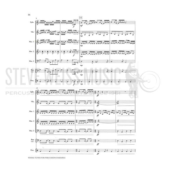 Kiefer (arr.)-Fiddle Tunes (SP)-V/V/X/3M/P/CB (opt.)