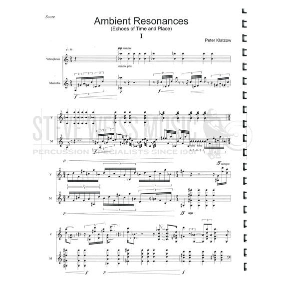 Klatzow-Ambient Resonances(SP)-M/V