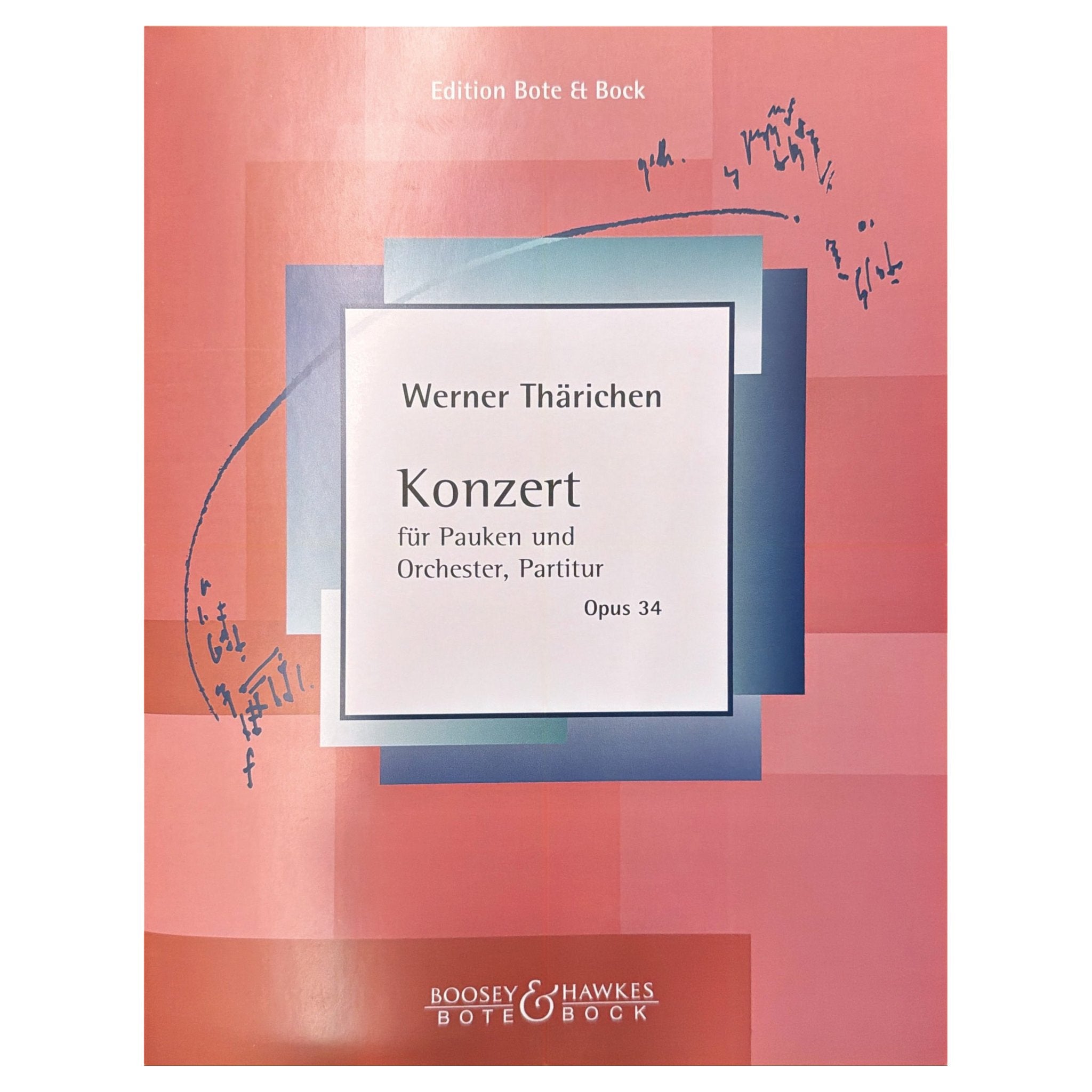 Konzert fur Pauken und Orchestra by Werner Tharichen cover