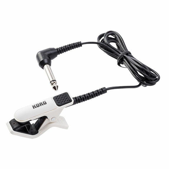 Korg CM-300 Contact Mic for Korg Tuners (White/Black)
