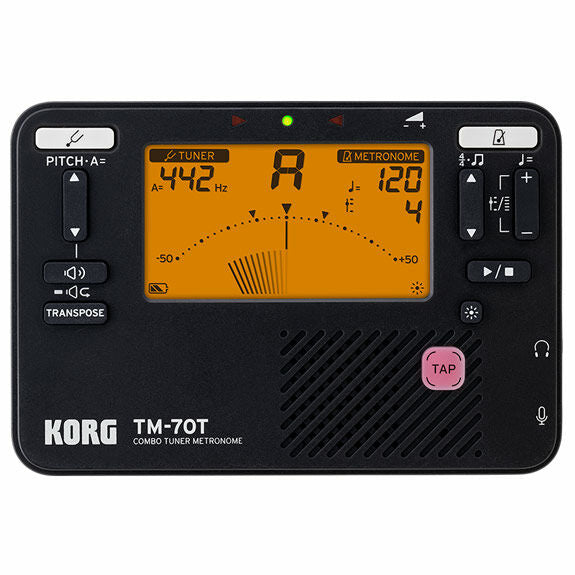 Korg Combo Tuner / Metronome (TM70BK)