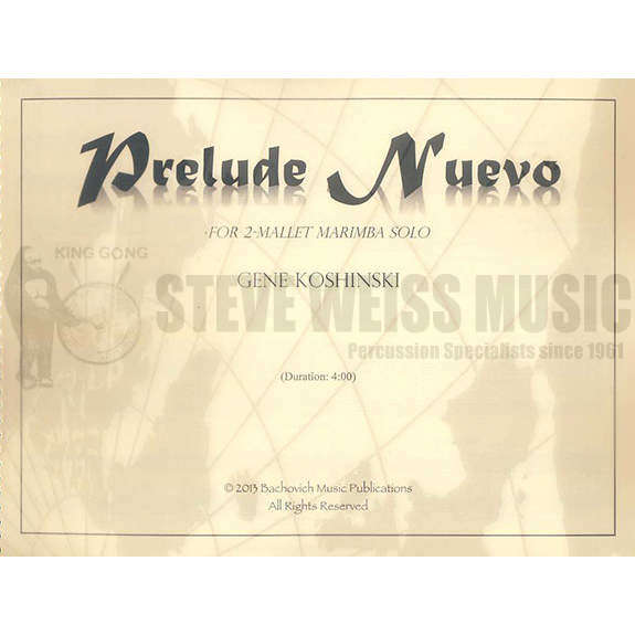 Koshinski-Prelude Nuevo-M