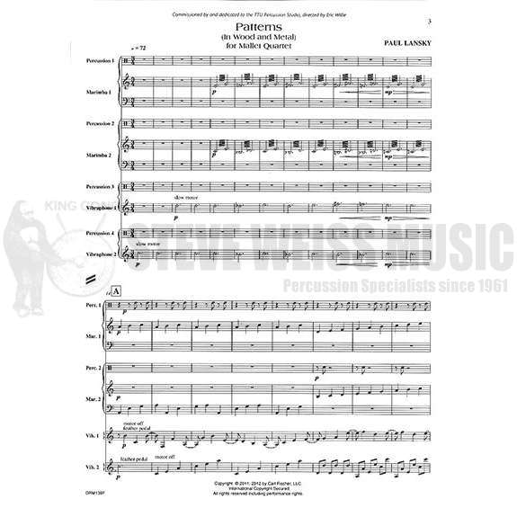 Lansky-Patterns (SP)-2V/2M/P