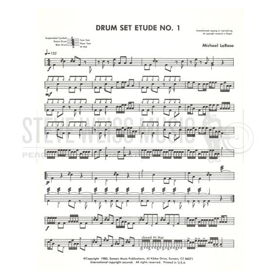 LaRosa-Drum Set Etude #1-DS