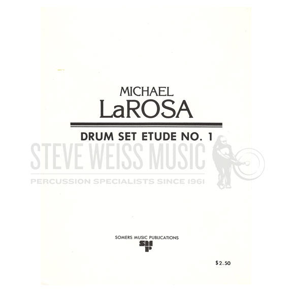 LaRosa-Drum Set Etude #1-DS