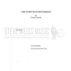 Larrick-Story of Punkin Person-DS-Narr./Brass Quintet
