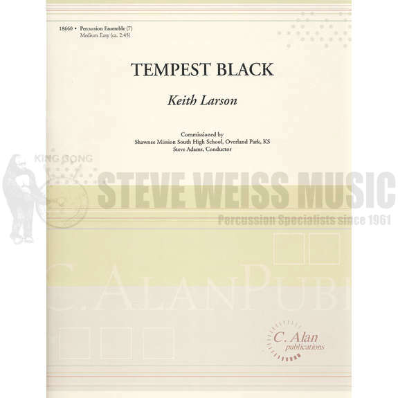 Larson-Tempest Black (new version) (SP)-2B/V/X/M/4T/P/PN