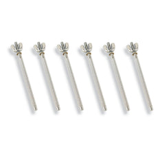 LP 3/8" Mounting Rods With Wing Nuts for LP Percussion Table (6 pieces) - Image 1