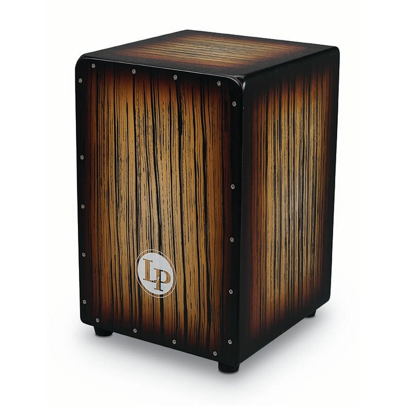 LP Aspire Cajon - Sunburst Streak Finish | Steve Weiss Music