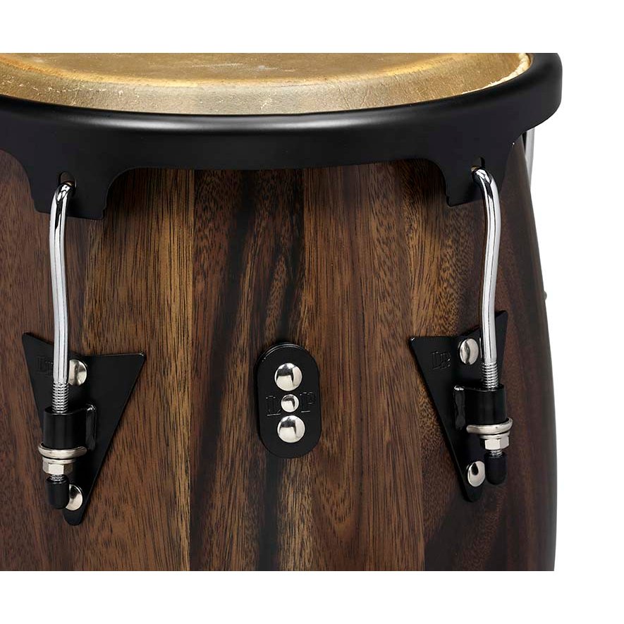 LP Aspire Wood Conga Set with Stand - 10" & 11" - Siam Walnut - Image 3