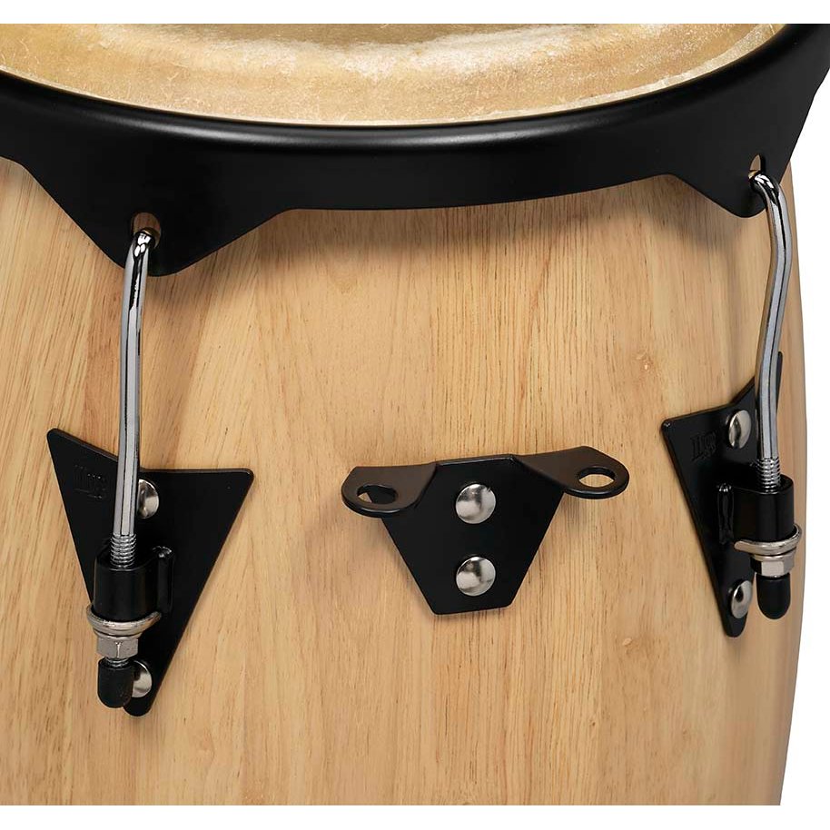 LP City Series Wood Conga Set with Stand - 10" & 11" - Natural - Image 3