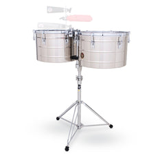 LP Tito Puente Thunder Timbales - Steel
