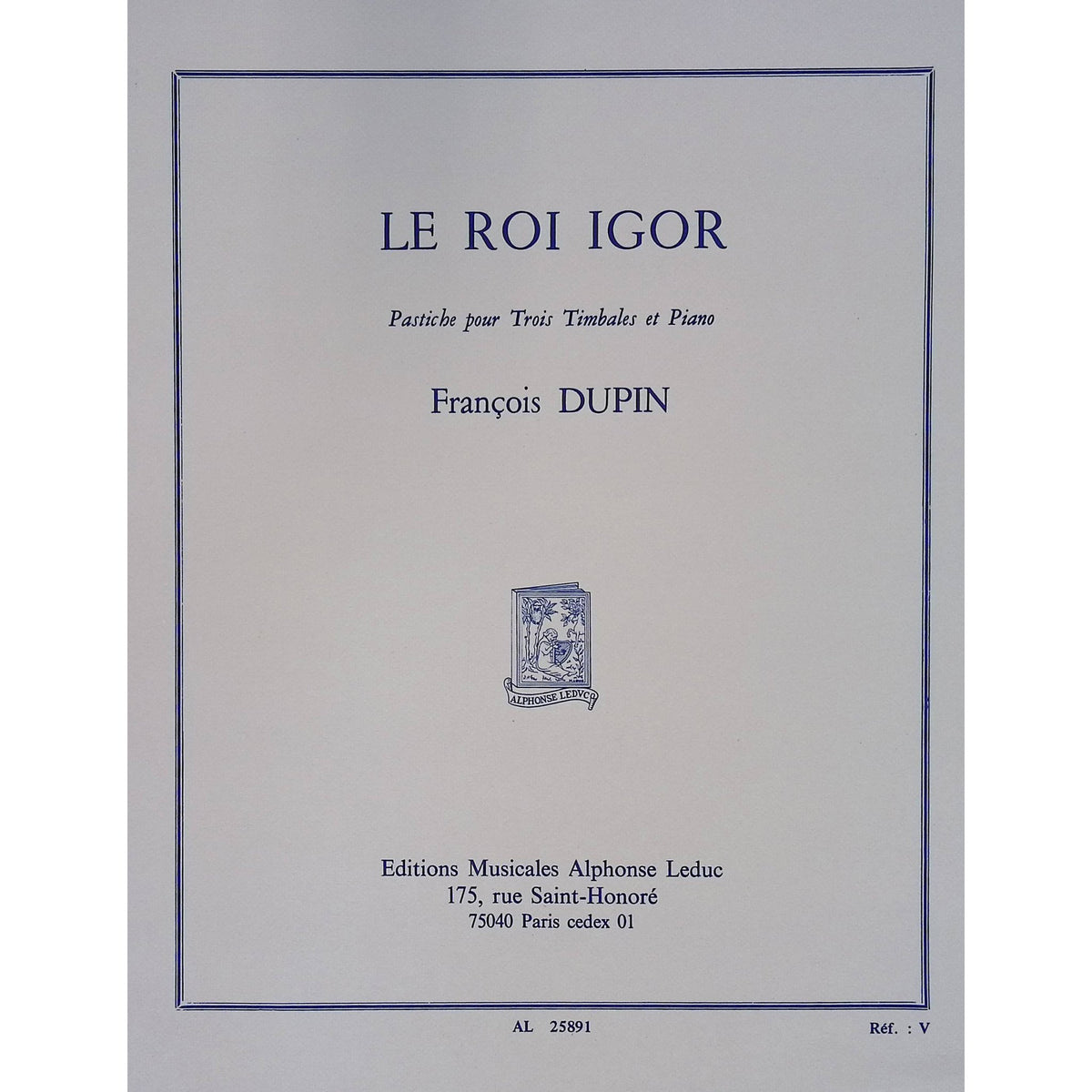 le-roi-igor-francois-dupin