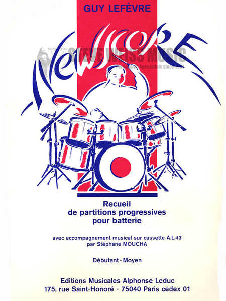 Lefevre-Newscore-partitions progressives pour batterie